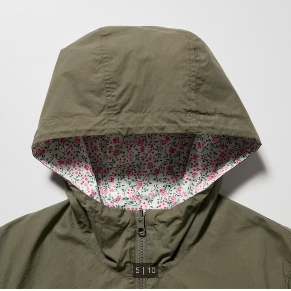Uniqlo Reversible Parka (Ines de la Fressange) NWT - Picture 3 of 8